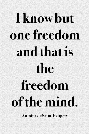 Freedom of the Mind